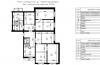 Kope serijos butų išplanavimas su matmenimis 3 ir 4 kambarių butų išplanavimas