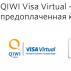Kaip sukurti virtualią QIWI kortelę ir sužinoti jos numerį